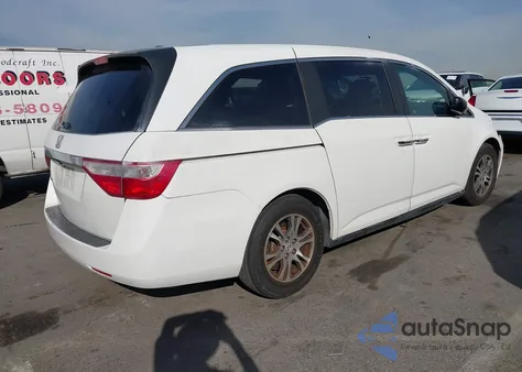 2012 Honda Odyssey Ex-L z USA, uszkodzony, nr VIN 5FNRL5H68CB072638